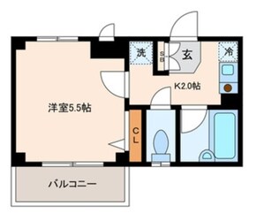 サンブリッジⅢの物件間取画像